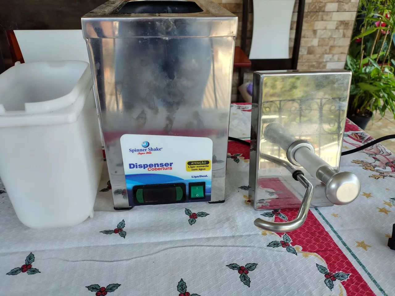 Dispenser de cobertura aquecido com 1 bico 220v - Foto 2
