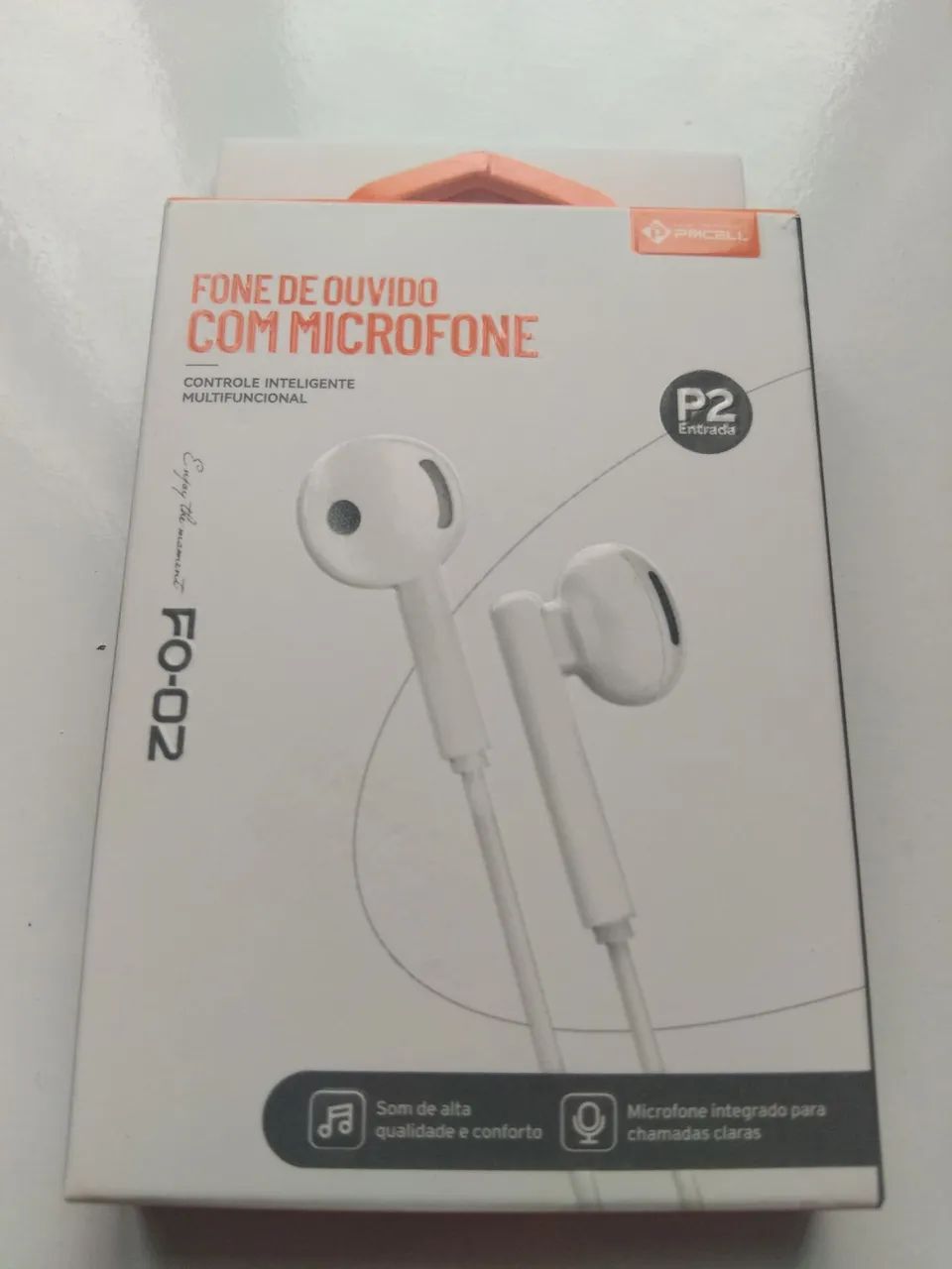 Vendo fone de ouvido com microfone 