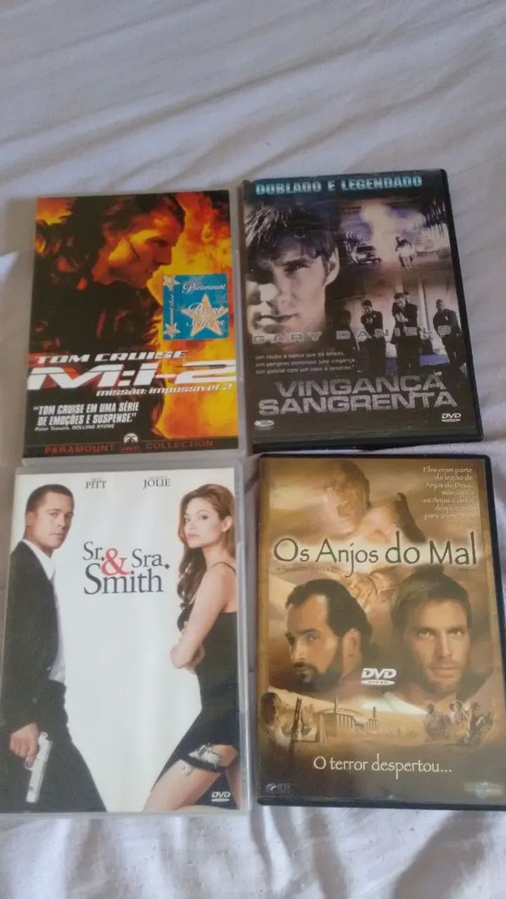 DVDs originais 4 filmes top