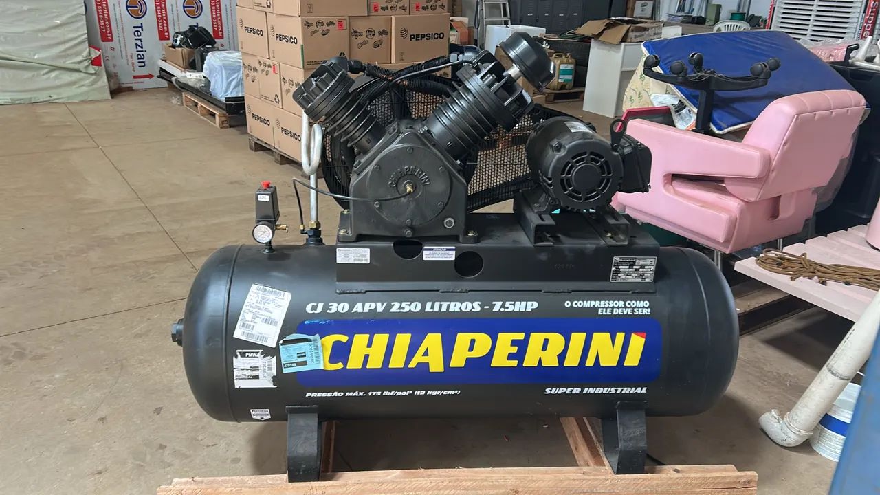 COMPRESSOR CHIAPERINI NOVO - Foto 5