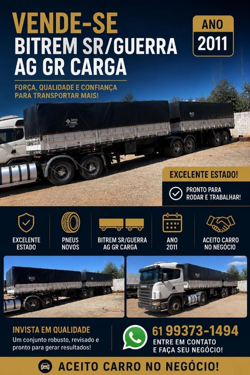 BITREM SR garra cargas 