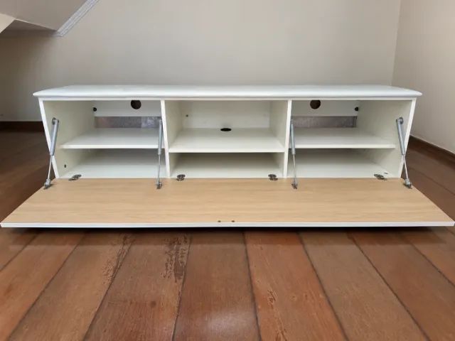 Rack/Armário Etna Chicago Branco com Repetidor de Sinal - Foto 2