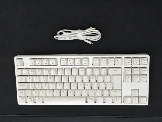 Teclado Fallen Pantera Pro TKL Branco
