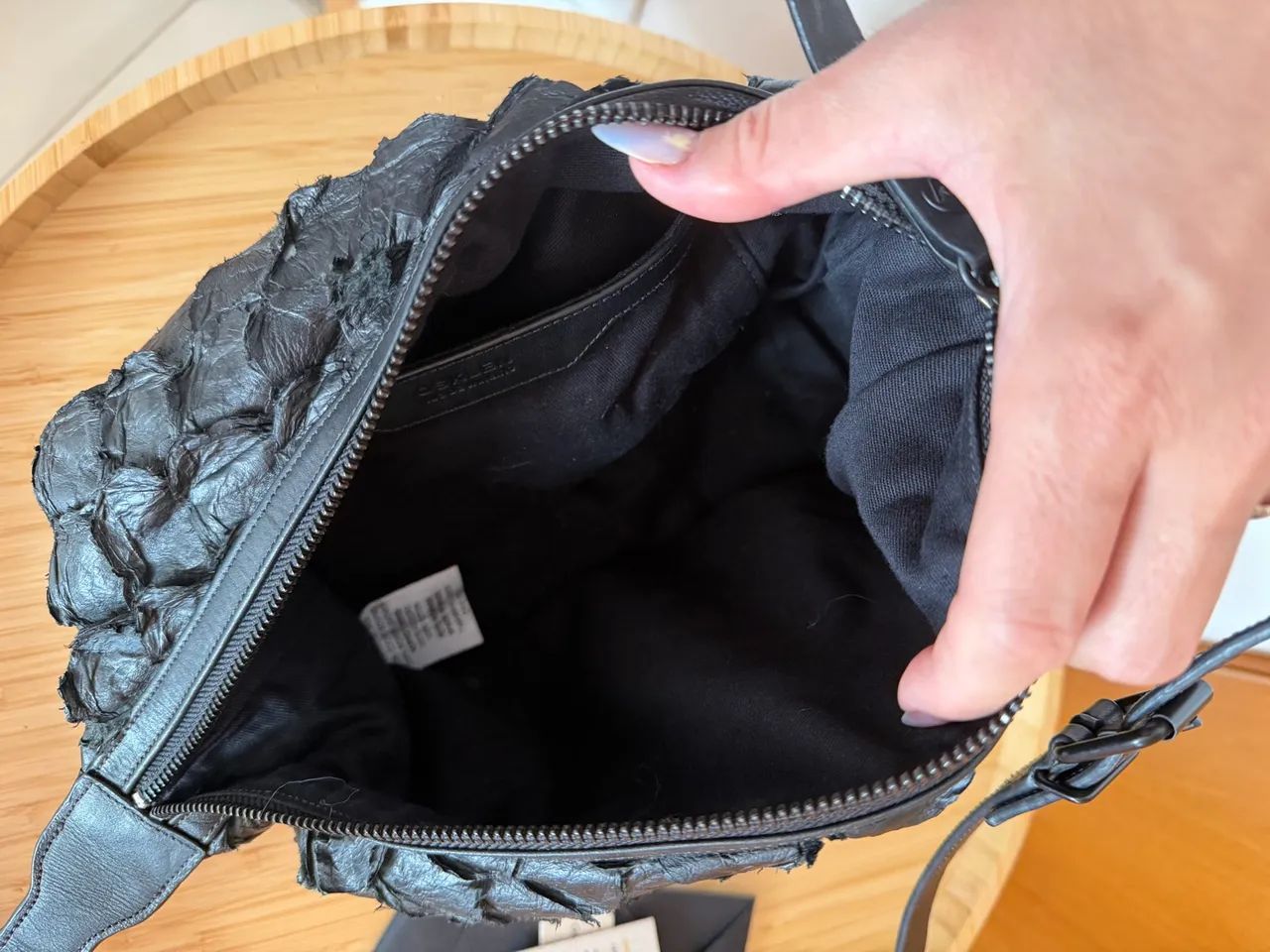 Bolsa pirarucu osklen  - Foto 3