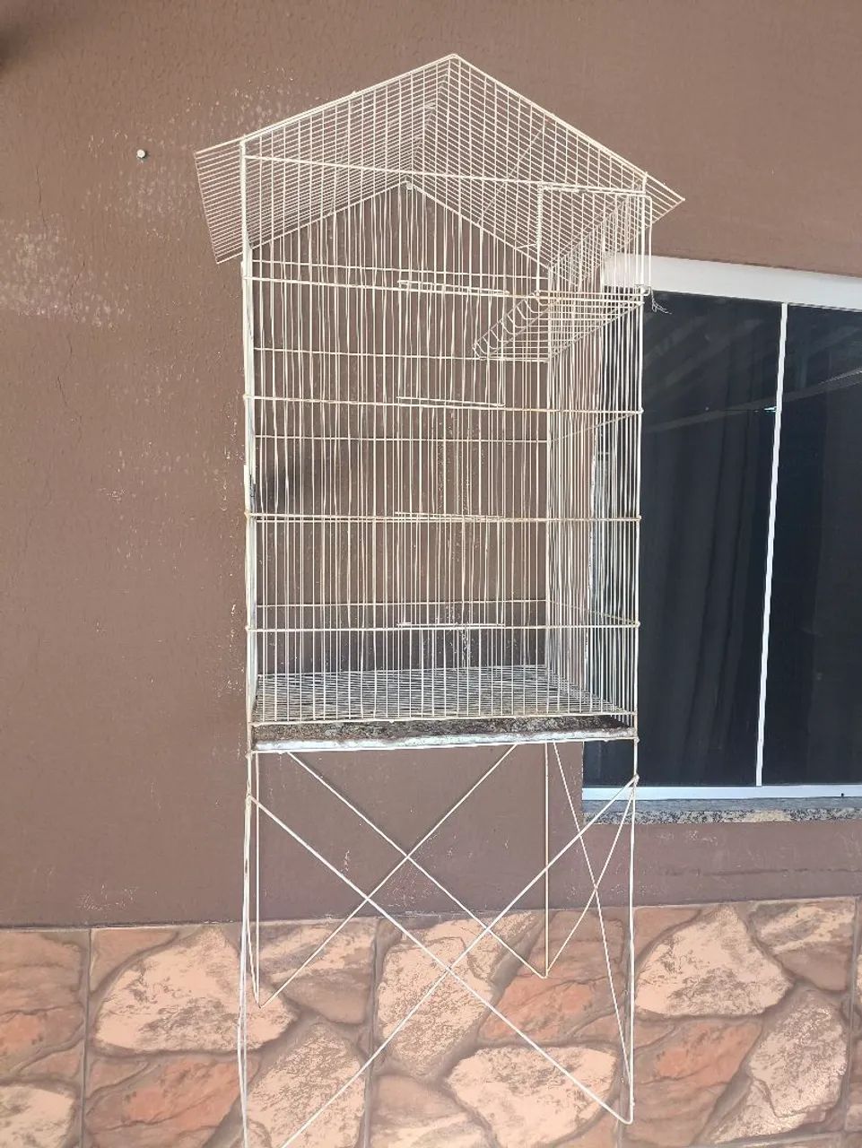 Vendo gaiola grande semi nova 300 reais 