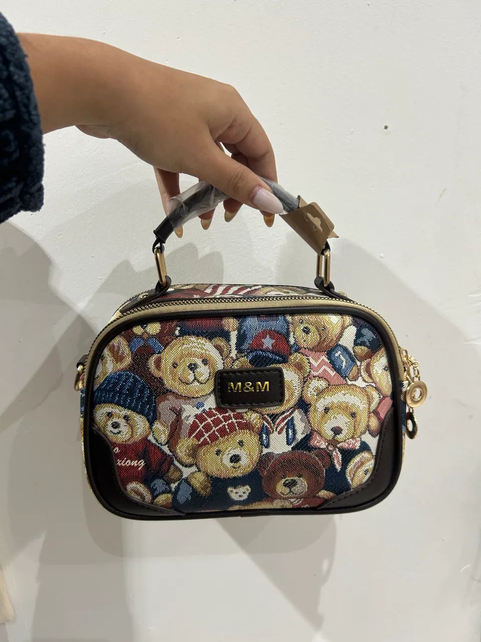 Bolsa urso vintage 