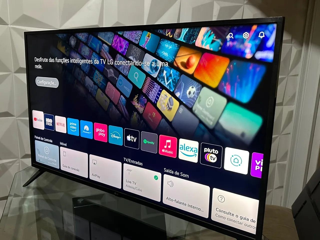 Smart tv 43 LG todos apps nova