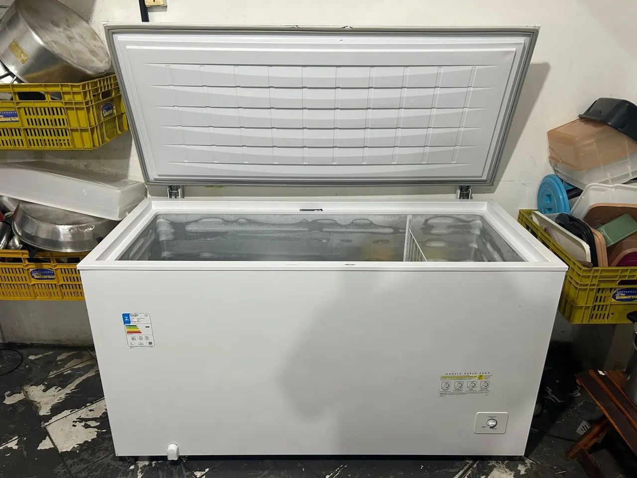 Freezer Eletrolux 513l invert 