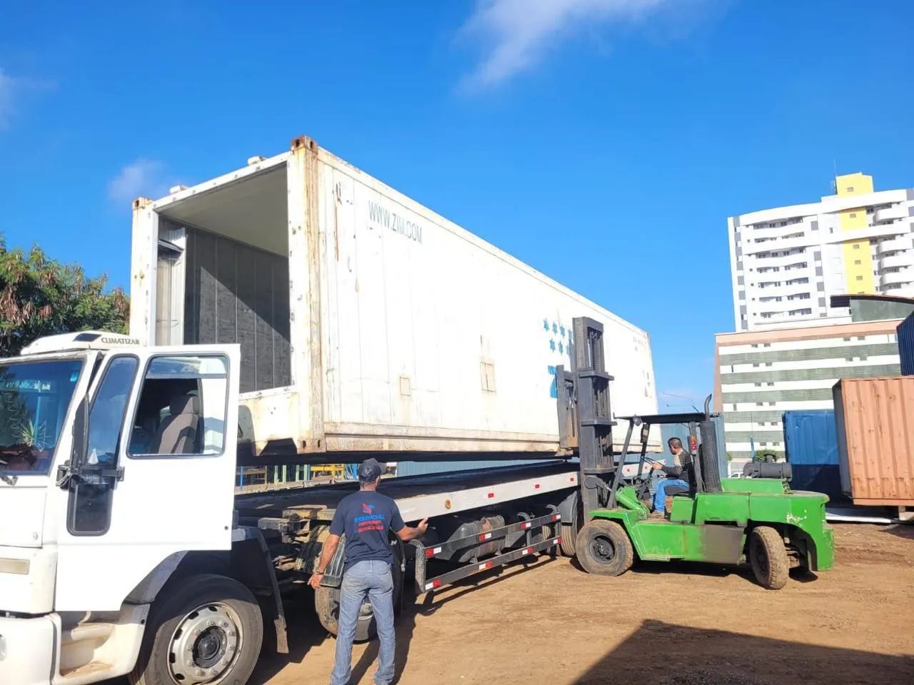 CONTAINER MARITIMO BRUTO - venda a pronta entrega, consultar valor do frete - Foto 4