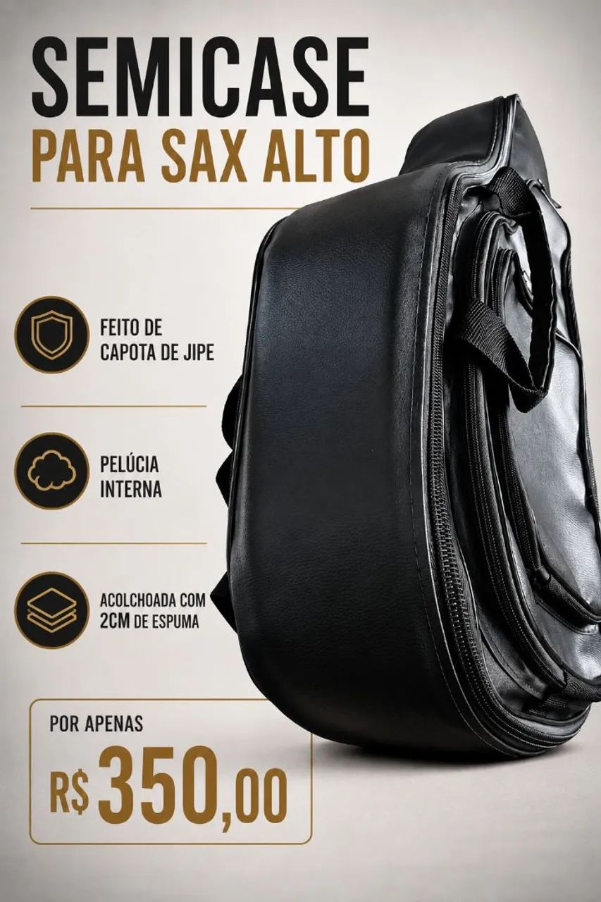 Semicase para Sax alto 