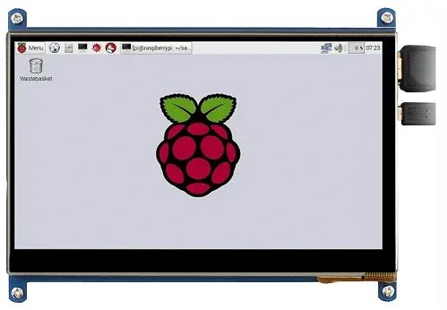 Display Touchscreen 7 pol HDMI 1024X600 - Compatível com Raspberry Pi  - Foto 4