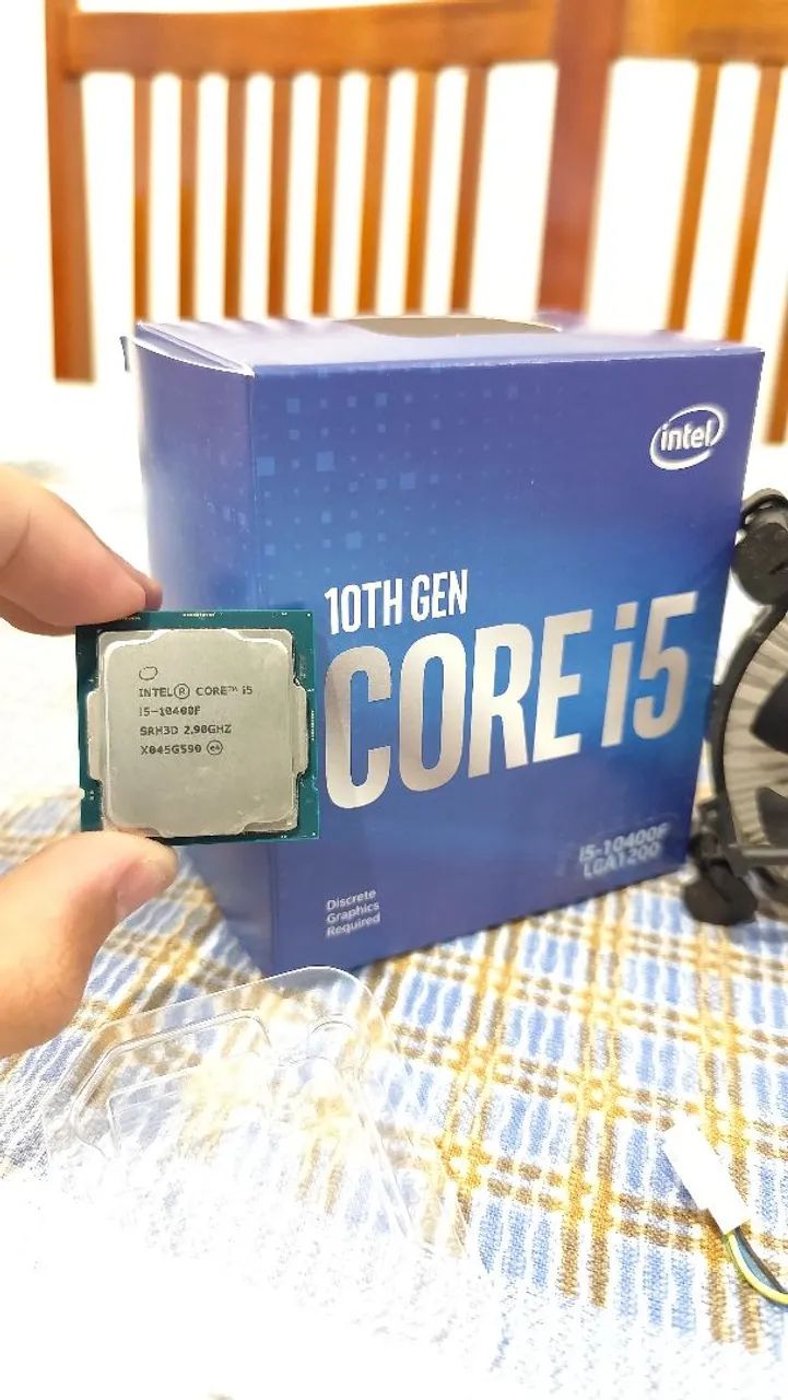 Intel Core i5-10400F + Cooler Box Original - Funcionando 100% - Foto 2