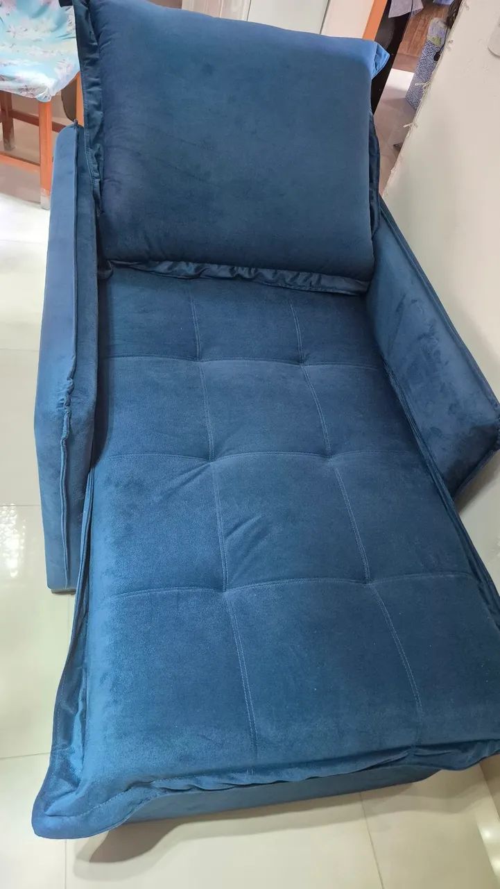 Vendo dois sofás 90x150, 1000,00 reais cada  - Foto 2