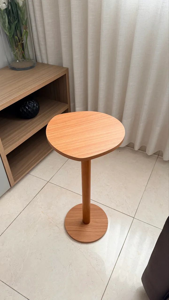 Mesa orgânica de madeira canto - Foto 5