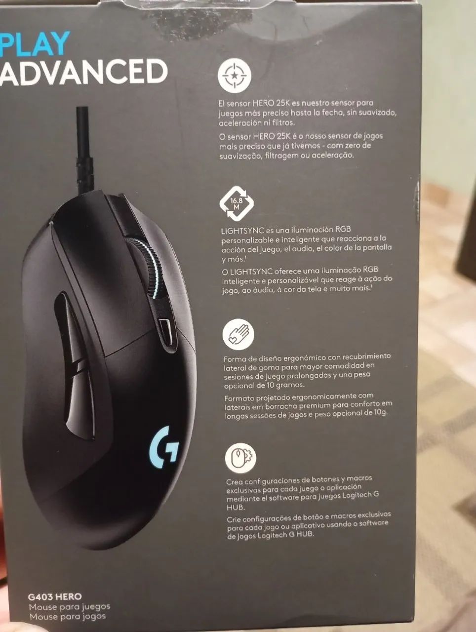 Mouse G403 Logitech  - Foto 2