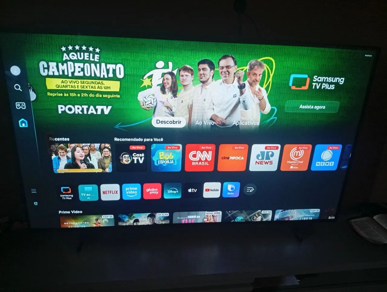 Tv Samsung 43 polegadas novinha - Foto 2