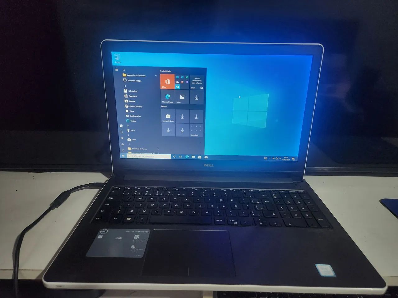 Notebook dell inspiron core i7 7 geração 8gb ddr4 ssd 240gb vídeo