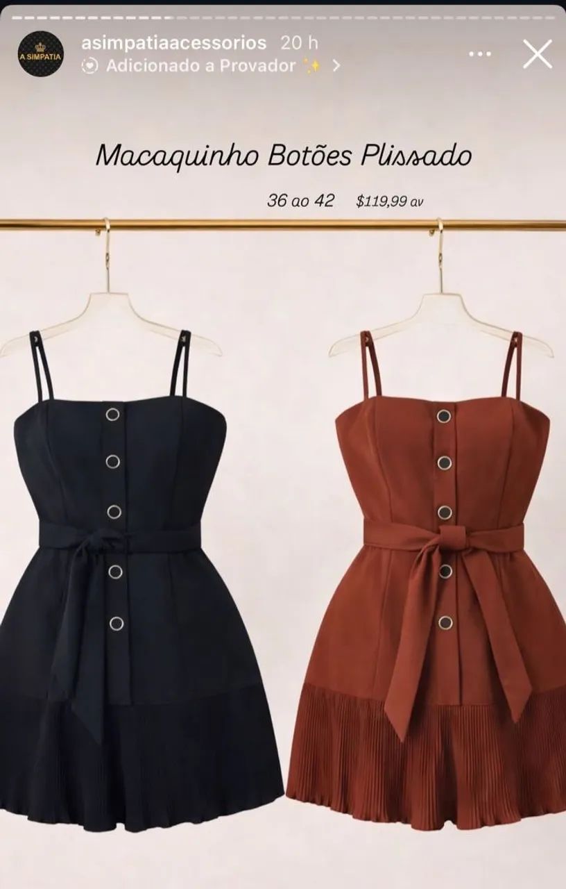 Vestido macaquinho 