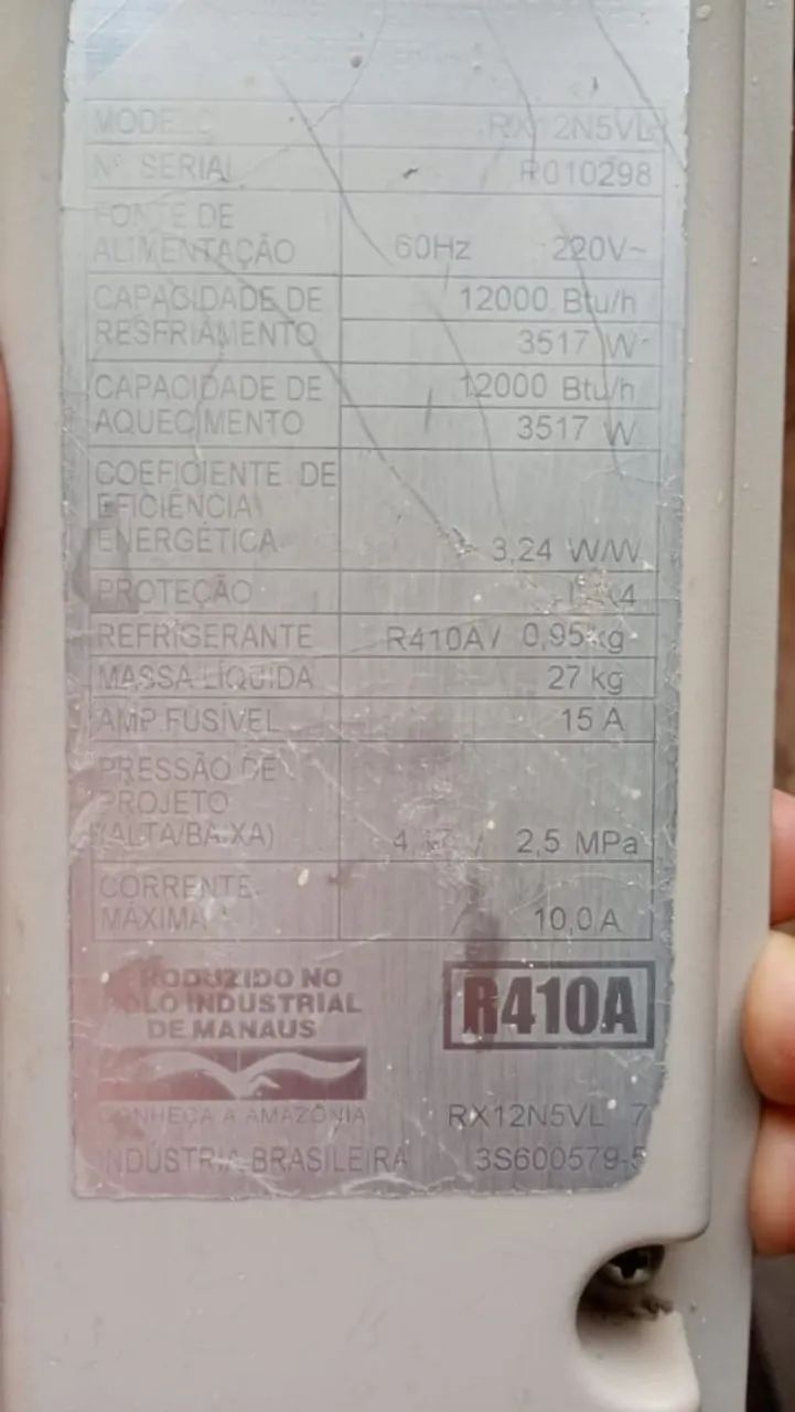 Vendo condensadora de 12 mil BTUs  - Foto 5