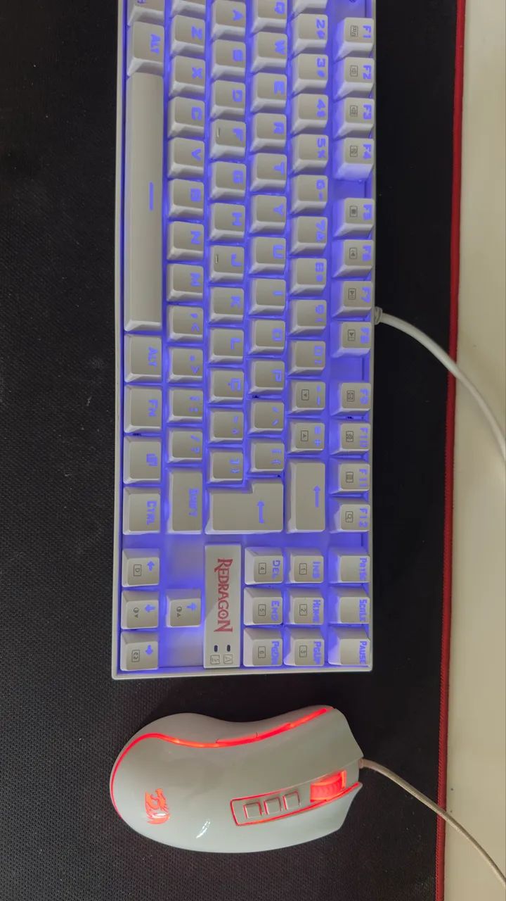 MOUSE E TECLADO REDRAGON (COM FIO) - Foto 2