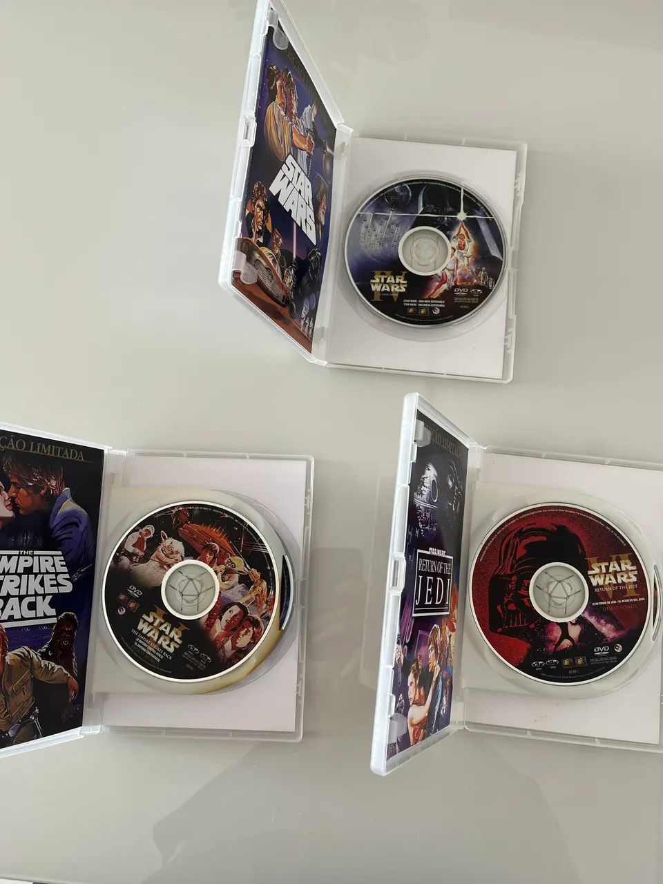 Box DVDs Trilogia Star Wars - Lata Metal - Foto 4