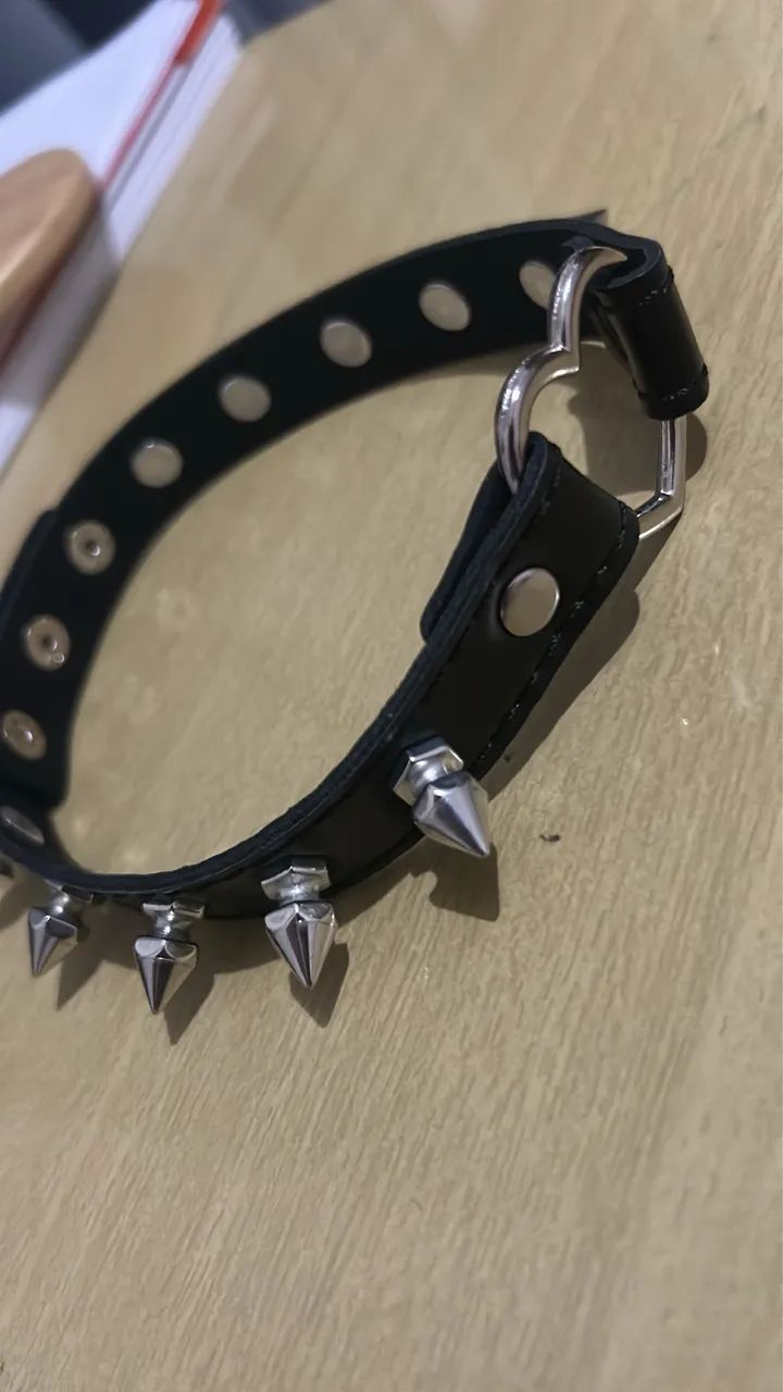 Choker em couro  - Foto 3