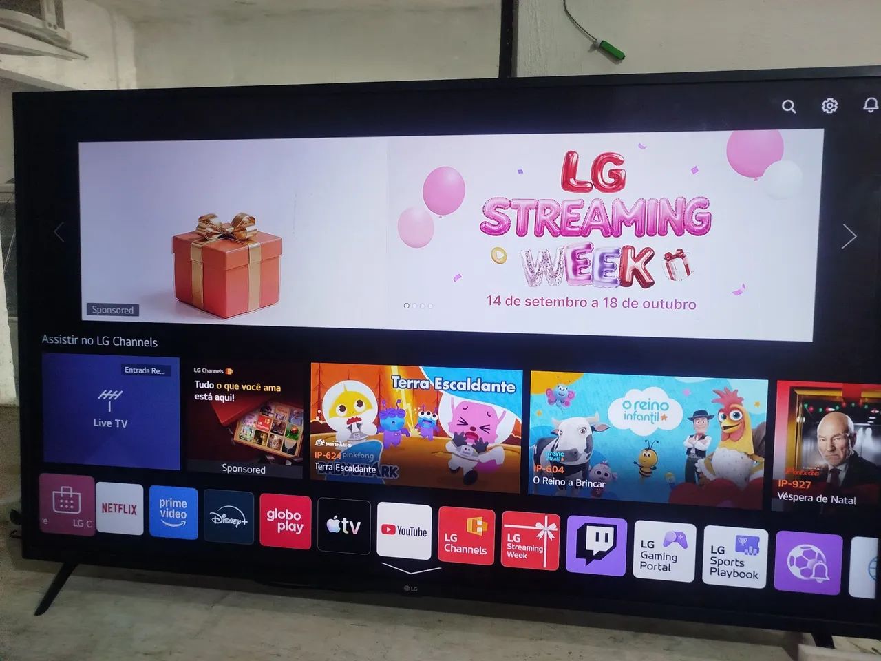 Tv 55 polegadas smart LG 4K  - Foto 2