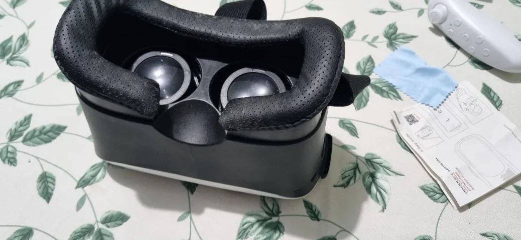 Óculos Realidade Virtual VR Box + Controle Bluetooth - Foto 4