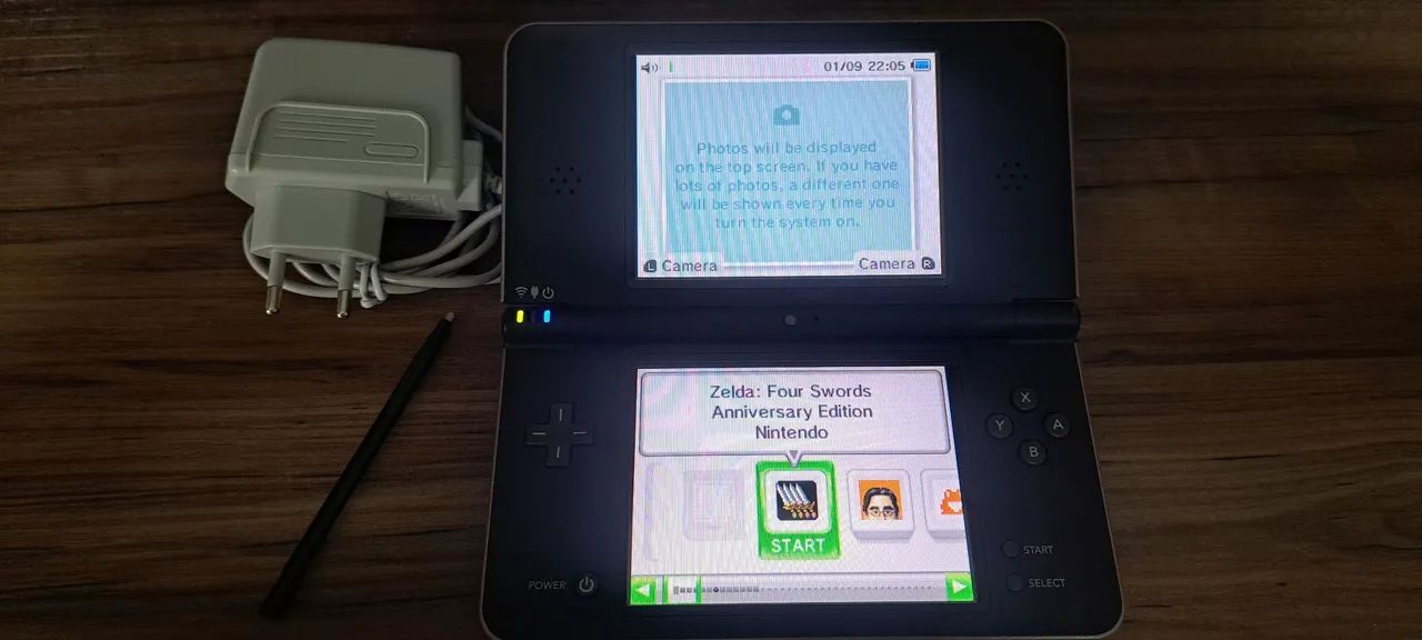 Nintendo DSI XL com Zelda Four Swords  - Foto 3