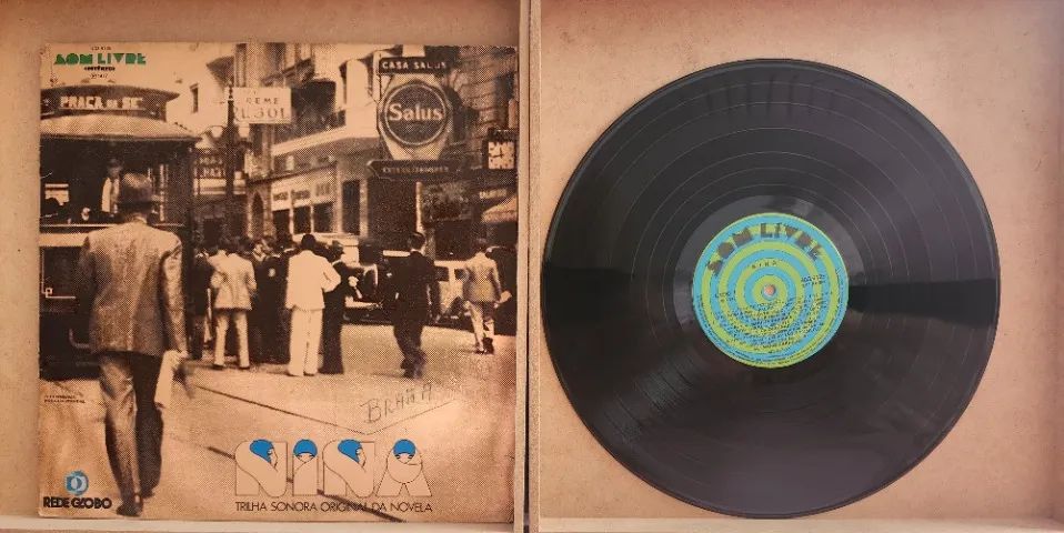 Novela Nina - Disco De Vinil - Lp 1977 Estandar 