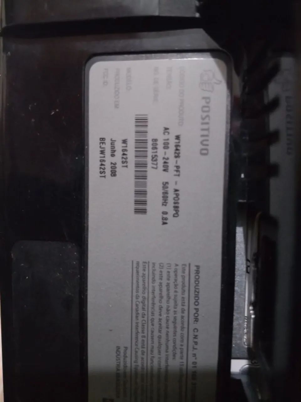 ? MONITOR POSITIVO W1642ST - 16 POLEGADAS - Foto 3