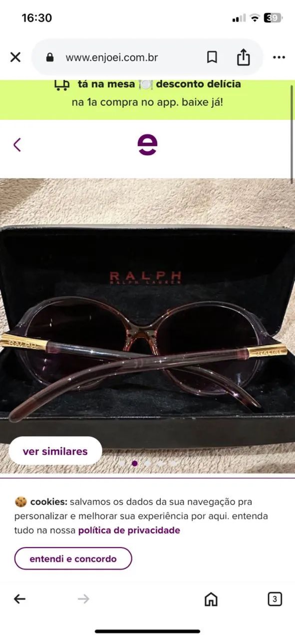 Óculos Ralph Lauren