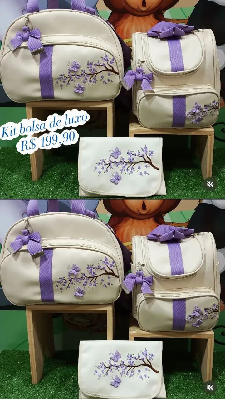 Vendo bolsa maternidade . Kit completo de luxo