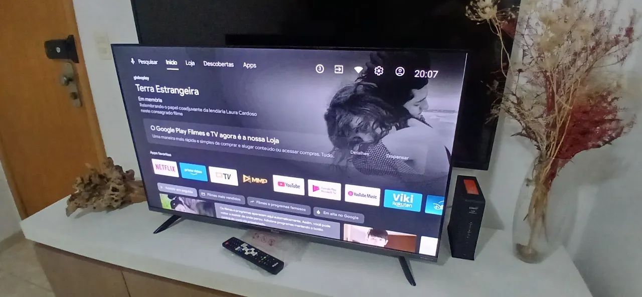 Tv philco 43 polegadas smart Android Bluetooth Comando de voz semi-novo  - Foto 3