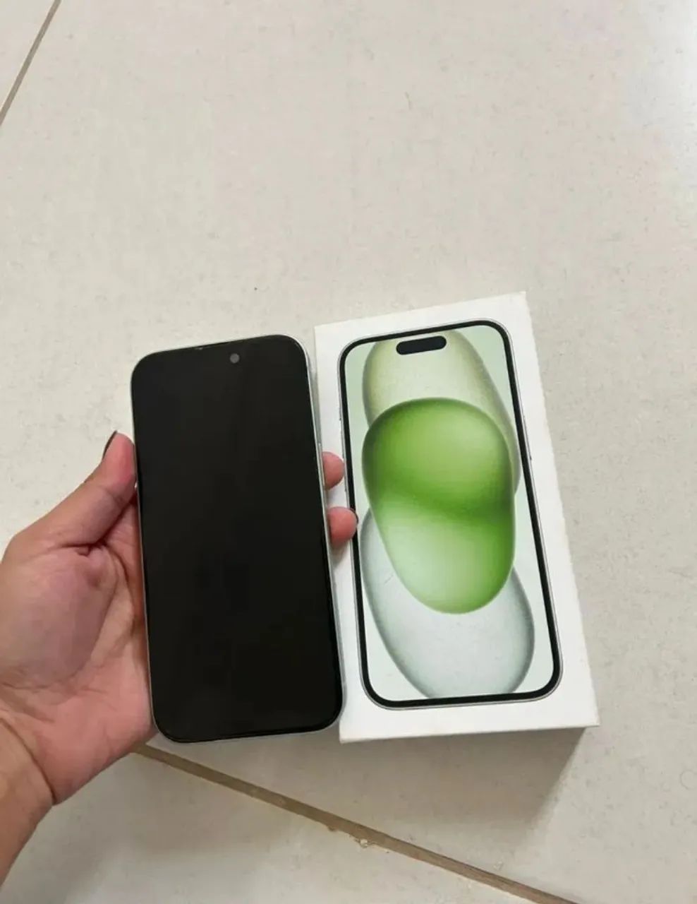 iPhone 15 Verde 128gb - Perfeito estado - Foto 3