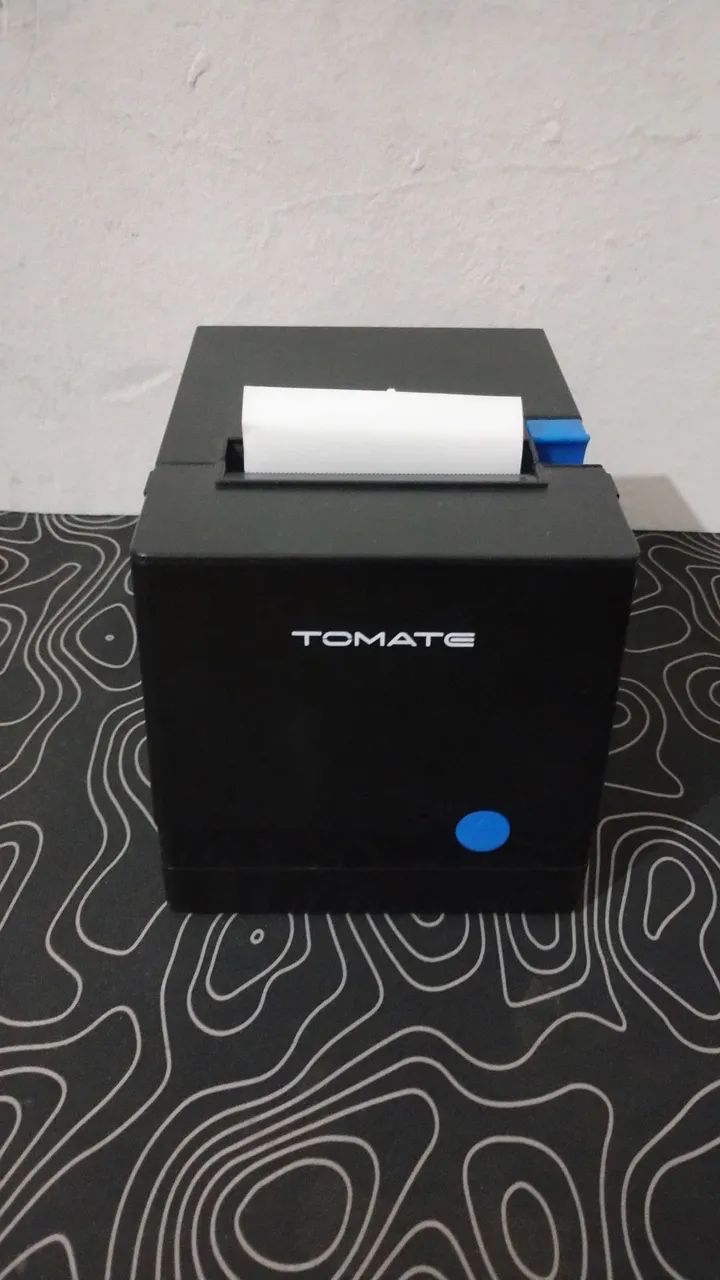 Impressora Térmica Tomate MDK-082 USB/LAN Semi-Nova + 3 Bobinas - Foto 3