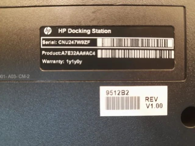 ESTAÇÃO  DE ACOPLAMENTO HP_ DOCKING STATION - Foto 5