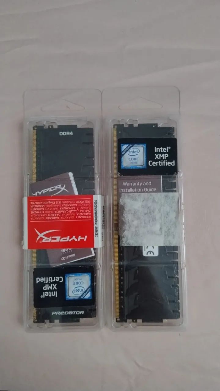 Memória DDR4 Kingston HyperX Predator, 8GB 3200MHz, HX432C16PB3/8