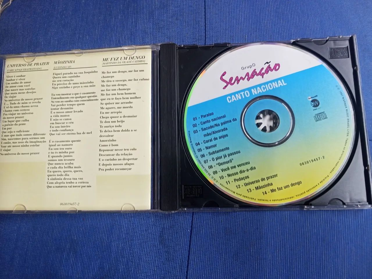 Cd grupo Sensação canto nacional - Foto 3