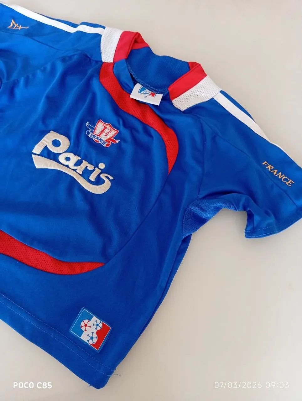 Camisa infantil França  - Foto 3