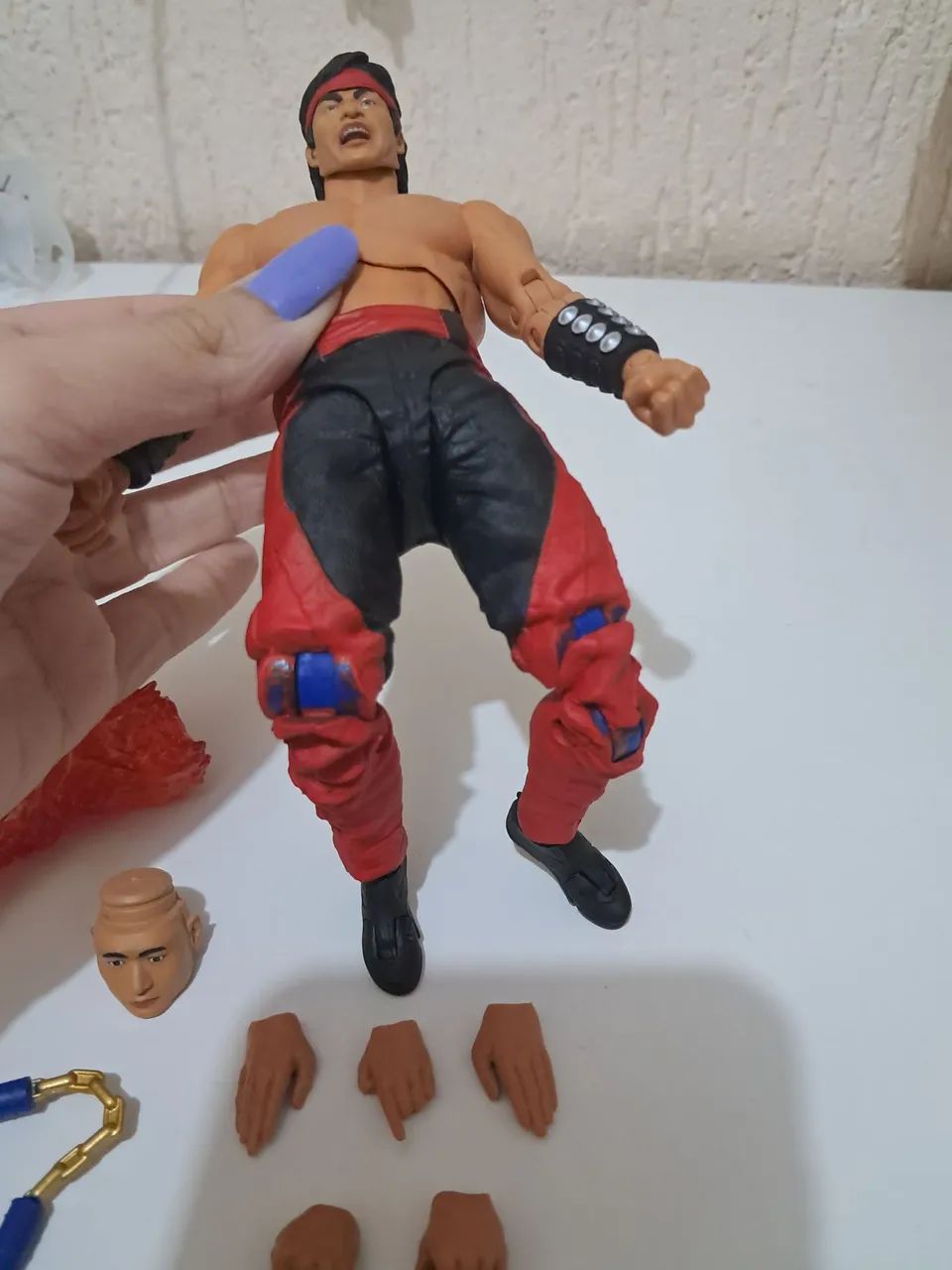 Liu Kang CUSTOM McFarlane Toys  - Foto 4