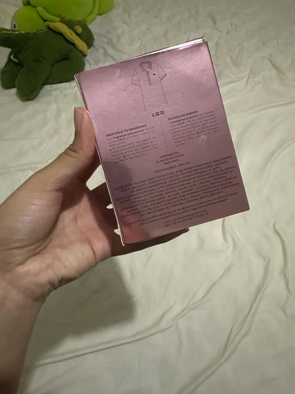 Feminino Lacoste Silver Rose Eau de Parfum - Foto 4