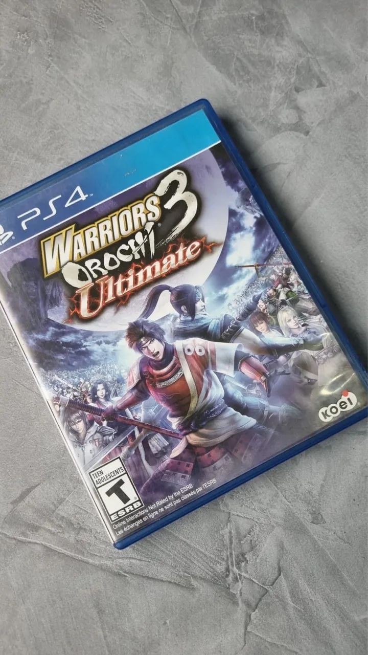 JOGO PS4 - Warriors Orochi 3 Ultimate