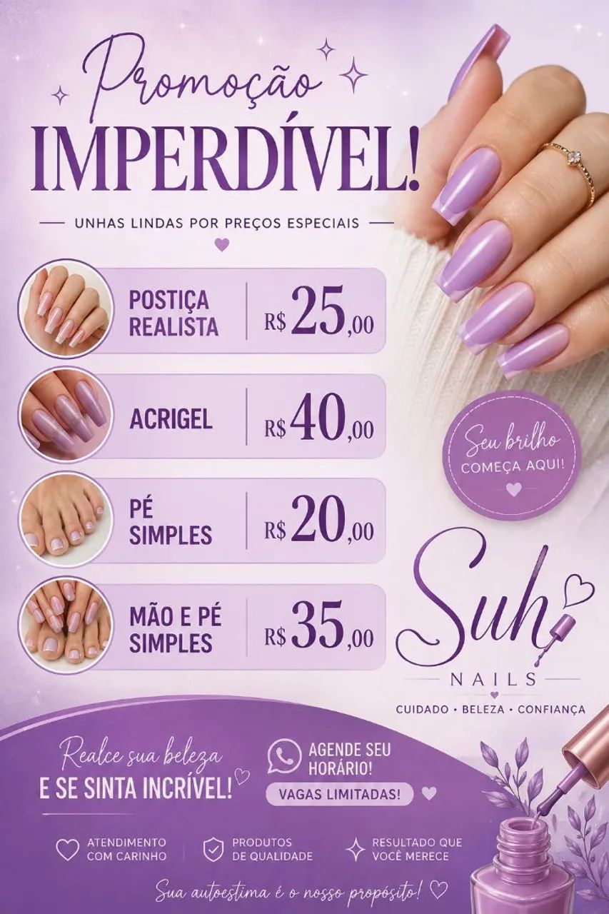 Promoção Unha