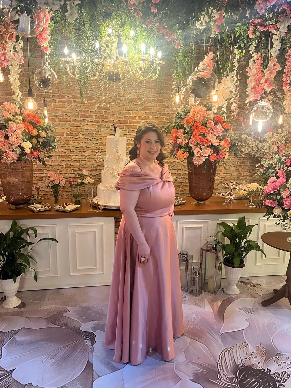 Vestido rose madrinha  - Foto 3