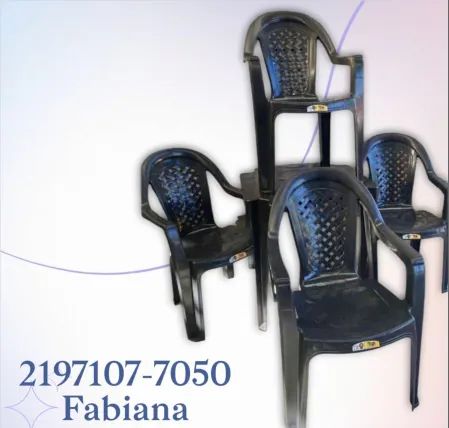 Mesa com poltronas Helena 