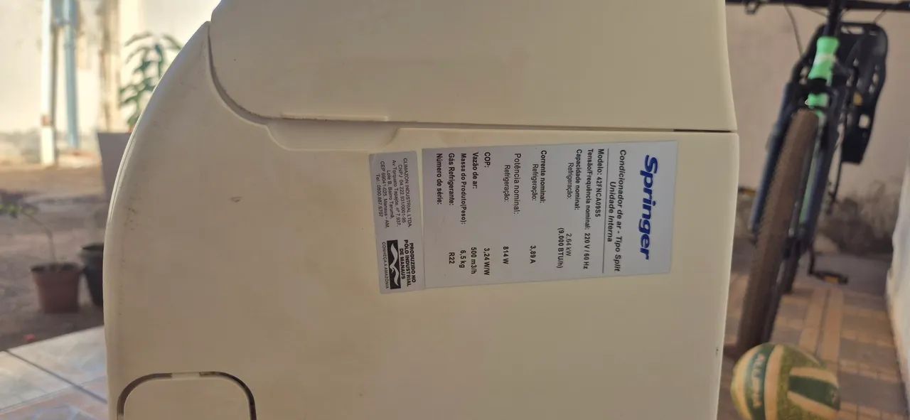OPORTUNIDADE - Ar condicionado 9000btus - Springer - Foto 3
