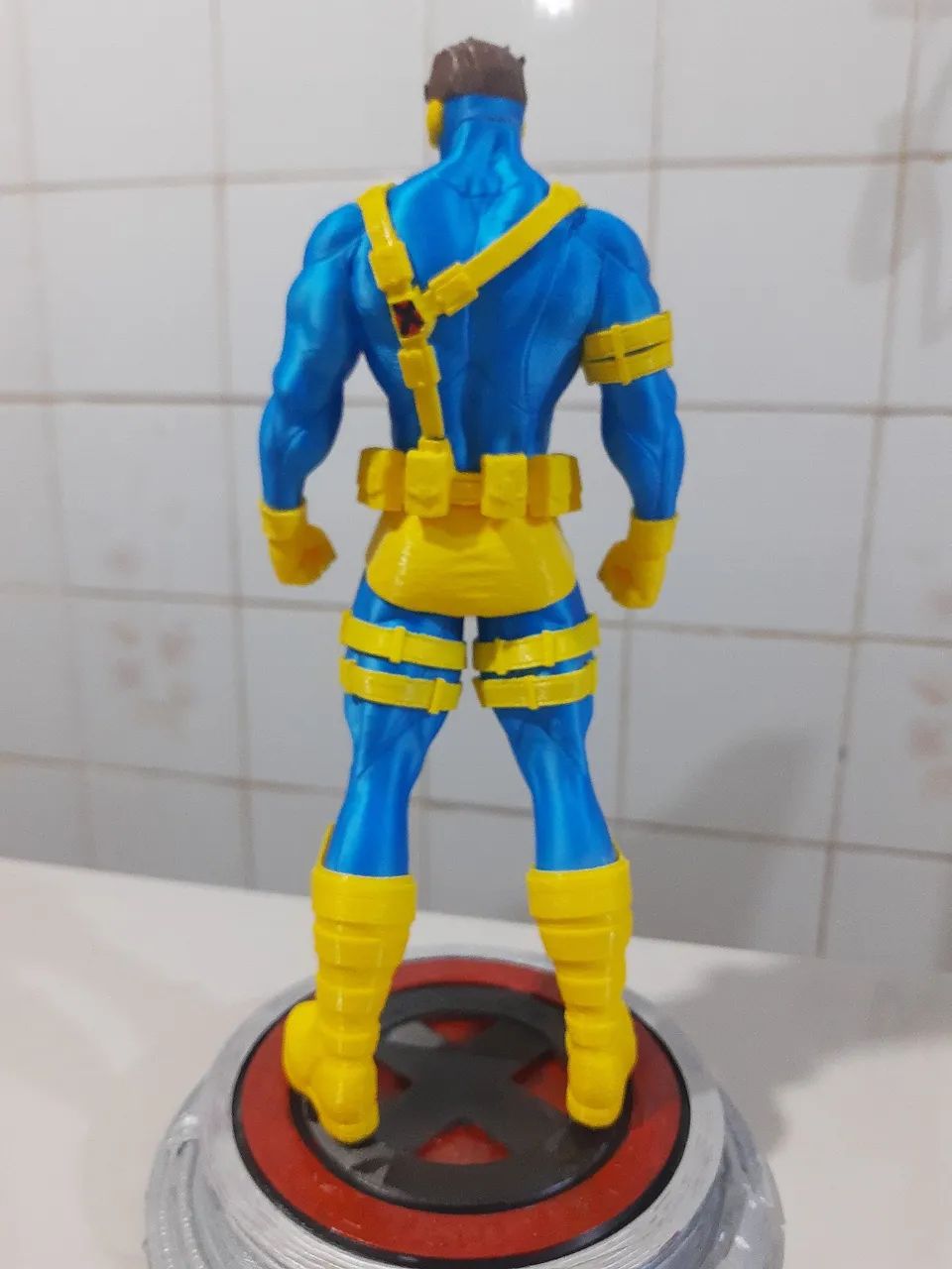Figura X-Men Ciclope estátua 3d - Foto 3
