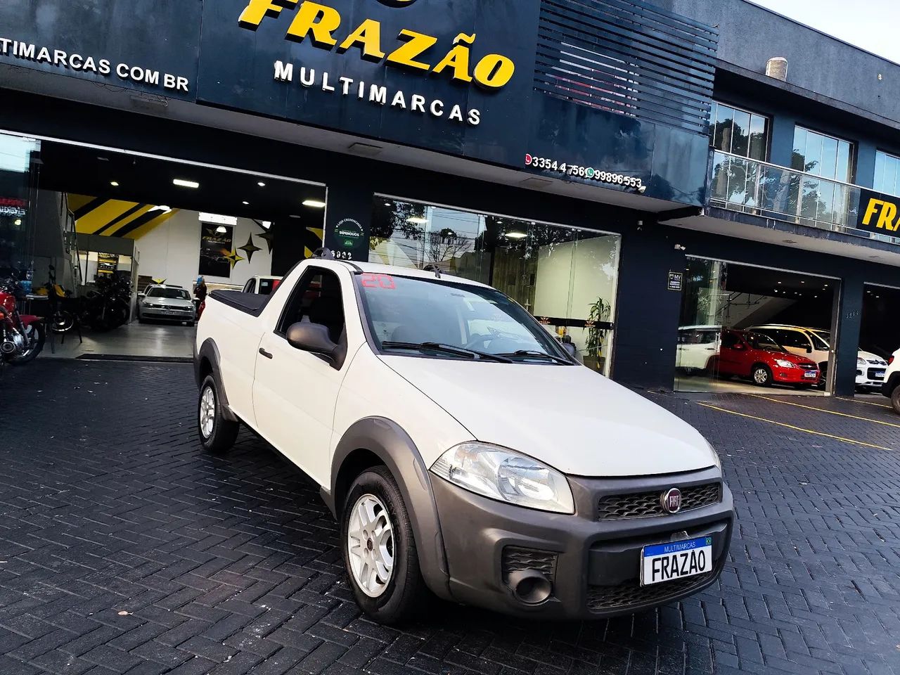 Fiat Strada Working Hard 1.4 Fire Flex 8V CS 2020 - Foto 2