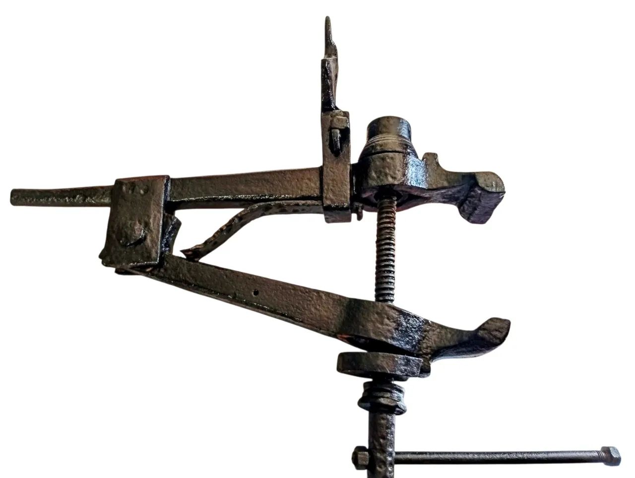 Morsa grande antiga de ferro 30KG - Foto 4